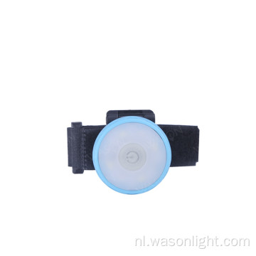 Populaire kleine compacte verwijderbare riem 100 lumen USB oplaadbare knipperende led -hand handveiligheidslicht waarschuwing schouderlichten